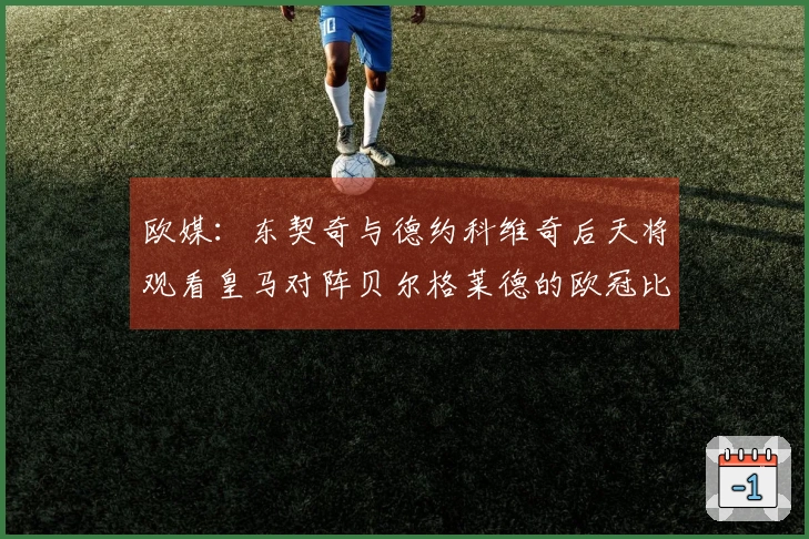 欧媒：东契奇与德约科维奇后天将观看皇马对阵贝尔格莱德的欧冠比赛