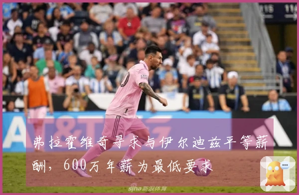 弗拉霍维奇寻求与伊尔迪兹平等薪酬，600万年薪为最低要求